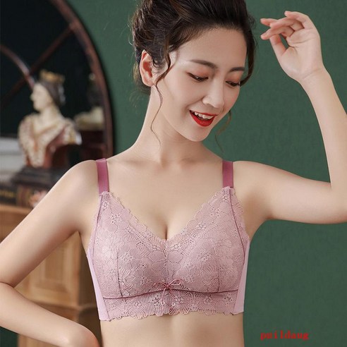 여름 여성 속옷 조정 가능한 유형 수집 스폰지 없음 림 브라 필름 컵