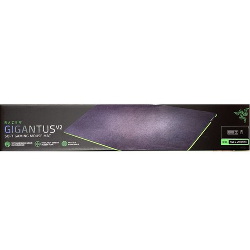 레이저 Gigantus V2 마우스패드 XXL, 혼합색상, 1개