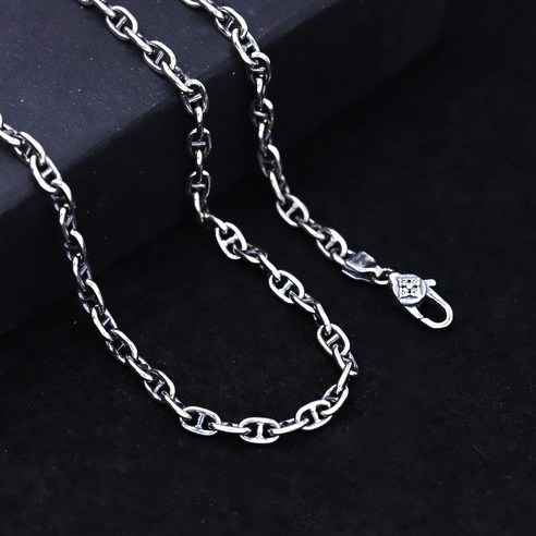 KORELAN s925 순은 트렌드 심플한 기질 소규모 디자인 체인 길거리 인터넷 레드 쇄골 체인 여성 유럽과 미국 패션목걸이