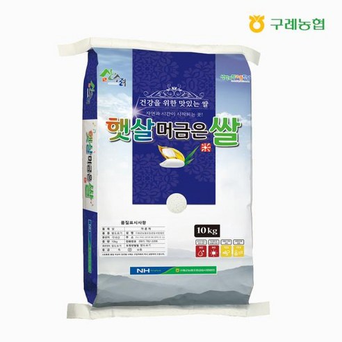 농협 [구례농협] 23년산 상등급 새청무 햇살머금은쌀 10kg, 1개