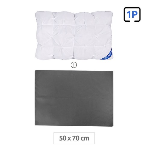 FASEN 베개 이탈리아 7성급 호텔 베개 OEKO-TEX 알러지/진드기방지 항균인증 50x70/40x60 cm 수면 배게 배개 베게 베개솜 배게솜 덤으로 베개커버 1/2개 증정, 아이보리, 1개