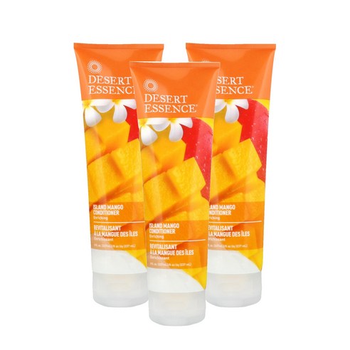 데저트에센스 아일랜드 망고 향 컨디셔너 인리칭, 237ml, 3개