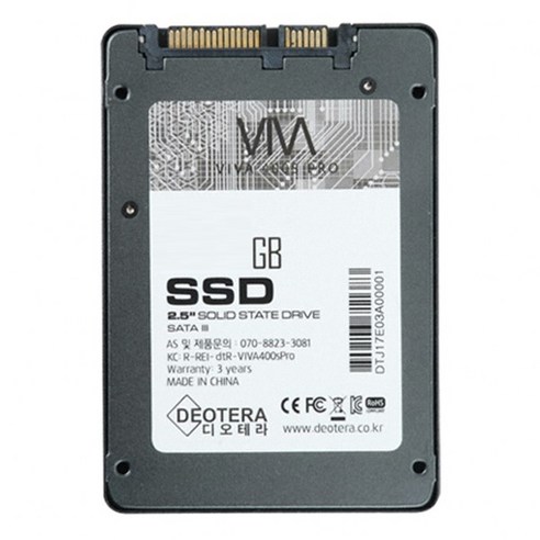 two1mall [디오테라] VIVA 400S PRO 128GB MLC /SSD / 2.5형, 485140