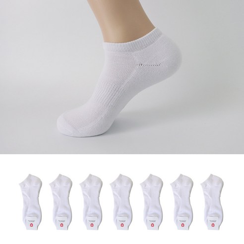 몽크로스 남성용 무지 발목 스포츠양말 8켤레