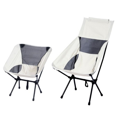 Elsecho 캠핑 경량 플라이 체어, 크다-88cm, 네이비