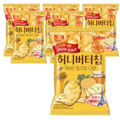 해태제과 허니버터칩, 60g, 66개