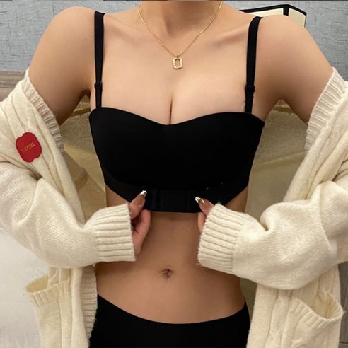 주디앤 여성 클리어 볼륨 업 누브라 웨딩브라