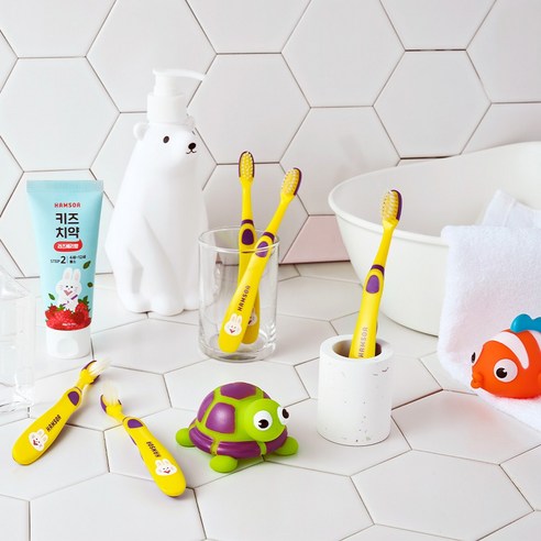 함소아 미세모 키즈칫솔: 어린이의 구강 건강을 위한 안전하고 효과적인 칫솔