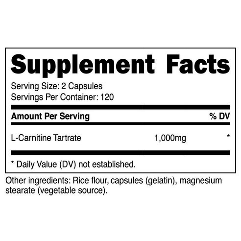 L-카르니틴으로 활력 넘치는 일상을 되찾으세요!