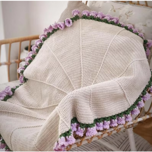 손으로 만드는 행복, 꽃다발 담요 DIY 키트로 특별한 일상을 선물하세요!