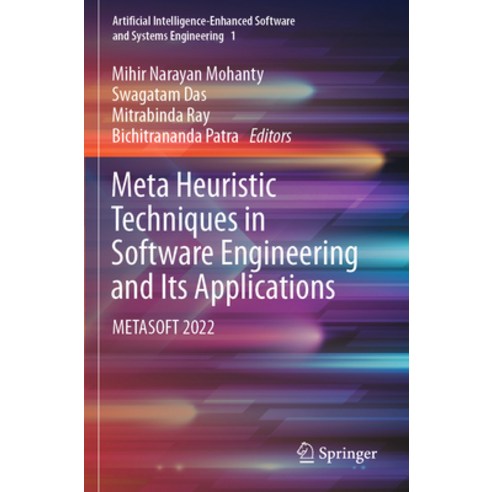 (영문도서) Meta Heuristic Techniques in Software Engineering and Its ...