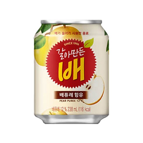 해태 갈아만든배 238ml, 72개