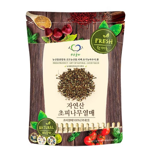 푸른들판 국내산 건조 자연산 초피 제피 나무 열매, 100g, 1개