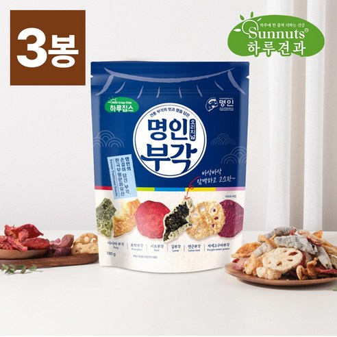 빠삭한 추억과 건강을 담은 빠삭칩 명인부각 오리지널