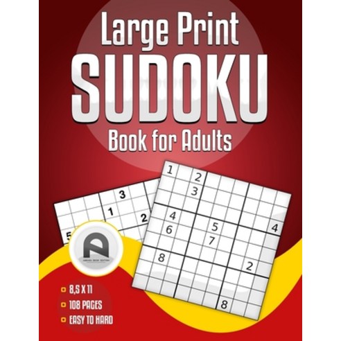 Large Print Sudoku Book for Adults: 100 Sudoku Puzzles. Easy to Hard Sudoku (3 Levels of Difficulty)... Paperback, Independently Published, English, 9798710258002