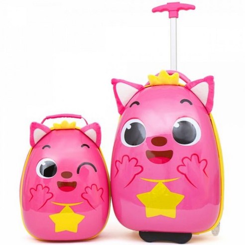 핑크퐁 백팩 캐리어 세트: 아이들의 즐거운 여행 동반자