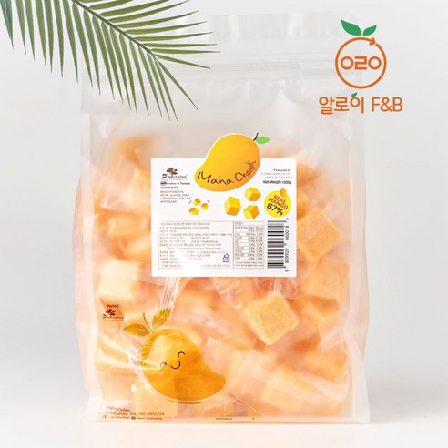 마하차녹 생망고 젤리, 500g, 1개