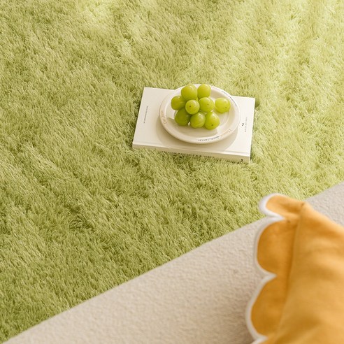 럭셔리함과 편안함을 동시에, 드리울 리틀가든 장모 거실 러그