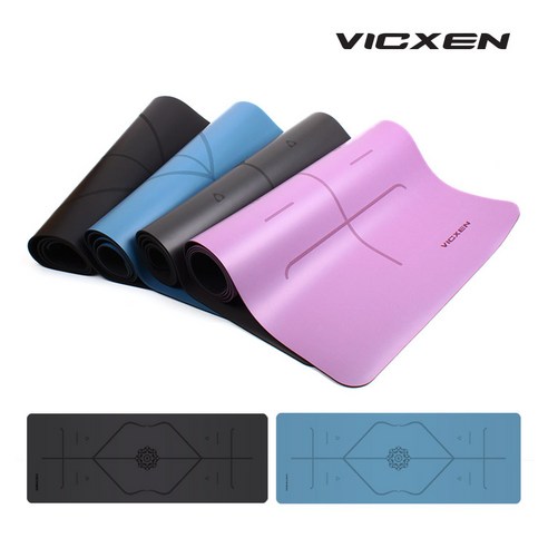 땀 흘려도 미끄럼 걱정 없는 PU 천연고무 요가매트