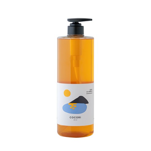 코코리제주 감귤 가득 세탁 액상세제, 1000ml, 1개