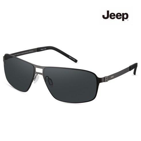 Jeep 지프 티타늄 프레임 고선명 편광 선글라스 JEEPT6170_M3