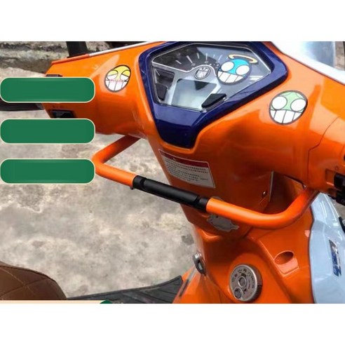 빅토리아 니키125 니키300i 클래식스쿠터 닉키125 멀티바 가로바 멀티 크로스바 거치대 봉지걸이 봉지고리, 실버, 1개