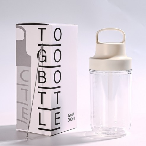 킨토 투고보틀 360 전용세척솔 정품박스 포함, 1개, 360ml, 화이트