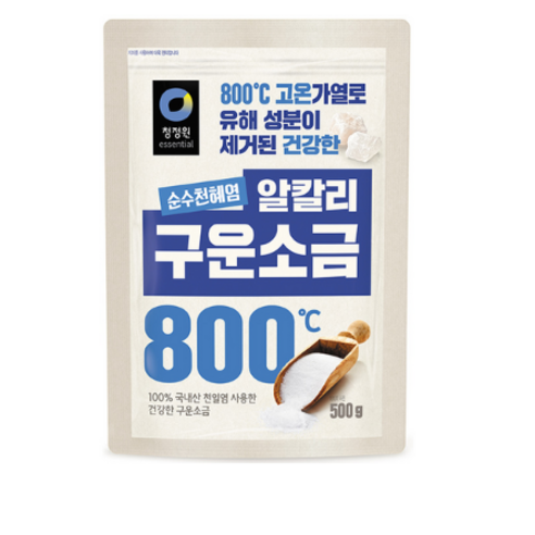 대상 청정원 구운소금, 500g, 1개