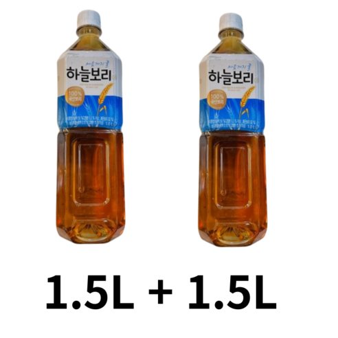 웅진 하늘보리, 1.5L, 72개