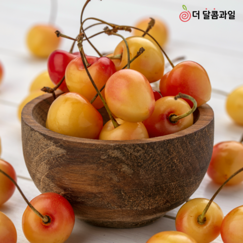 [더 달콤] 최상급 고당도 생 체리, 1개, [고당도]레이니어체리300g