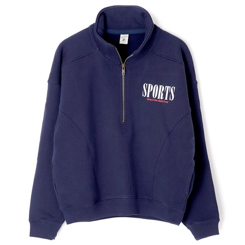 [국내 정품보장] 스포티앤리치 Sports Quarter Zip Navy_Whi QZAW233NA 31 스포츠 쿼터 집_433720