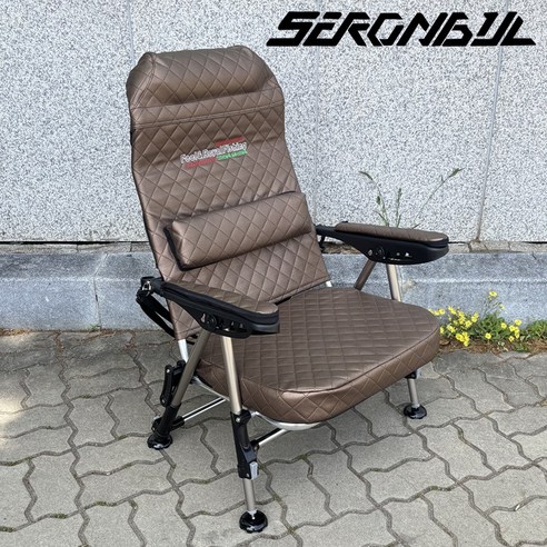 허리 통증 없이 즐기는 편안한 낚시, 새론불 더블 와이드 낚시 의자