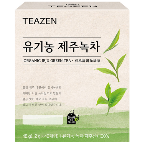 티젠 제주녹차, 1.2g, 40개입, 1개