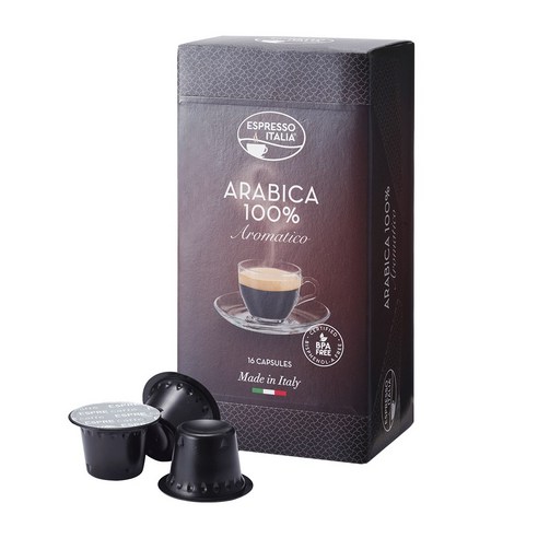청호나이스 에스프레카페 이탈리아 커피캡슐 캡슐커피 아라비카 100% (ARABICA 100%) 1Box (16캡슐)_정품인증, 1개, 16개입, 97.6g