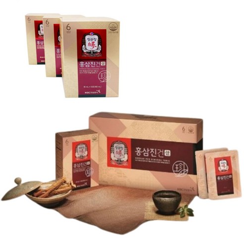 정관장 홍삼진건 파우치, 40ml, 30개