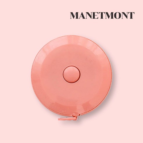 MANETMONT 휴대용 미니 피팅 줄자, 1개, 150cm, 02. 핑크