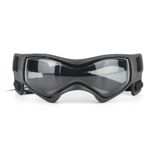야나독 강아지 고글 선글라스 자외선 차단 안경, 블랙, 1개