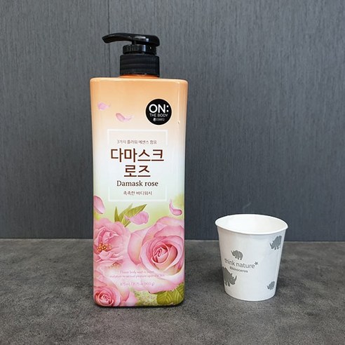 다마스크 로즈 875ml 바디워시 액체비누 비누, 1개