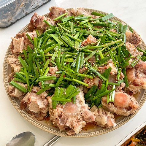 그란차코 삶은 소꼬리 찜 수육 꼬리곰탕 1kg / 3kg 캠핑음식 밀키트, 2개