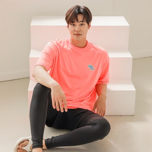 베라프 워티크 반팔 남자 루즈핏 래쉬가드 상의 빅사이즈 M232