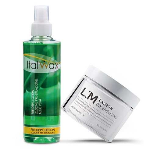 ITALWAX 프리왁싱 로션 알로에 250ml, 1개, 250g
