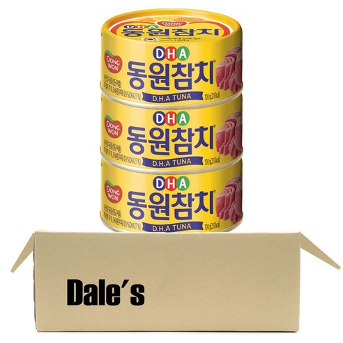 동원 DHA참치, 100g, 6개