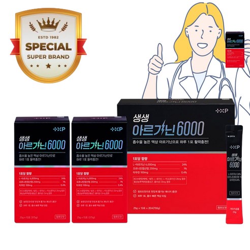 약국아르기닌6000 액상 스틱, 1개, 30회분