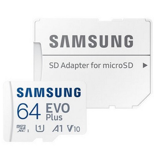 삼성전자 공식인증 정품 마이크로SD카드 EVO PLUS, 64GB, 1개