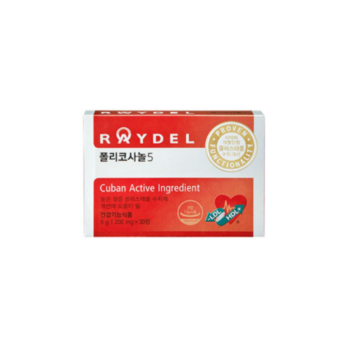 레이델 폴리코사놀5mg 30정, 2개