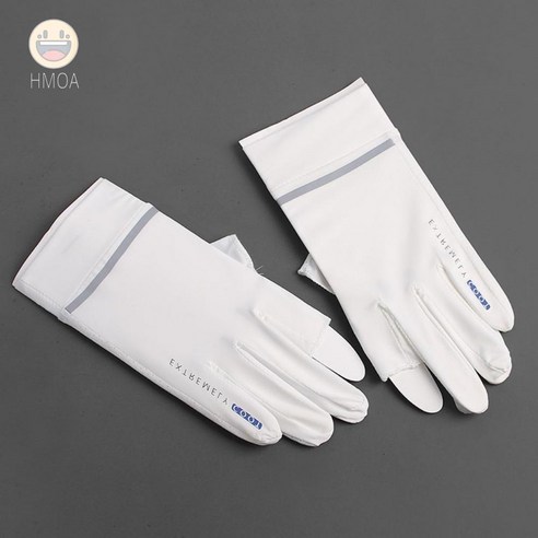 HMA 여성 2컷 스포츠 장갑 화이트 아웃도어장갑 여름스포츠장갑