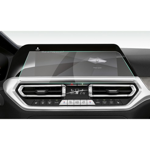 RUIYA BMW 3시리즈 G20 2019+ 네비게이션 계기판 공조기 강화유리 액정보호필름, 네비-10.25인치