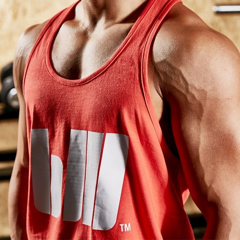 블랙몬스터핏 DEEP CUT TANK TOP 나시