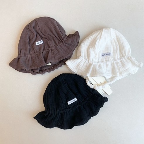 우리 아기 피부를 위한 최고의 선택, 어텀31 아기 거즈햇!