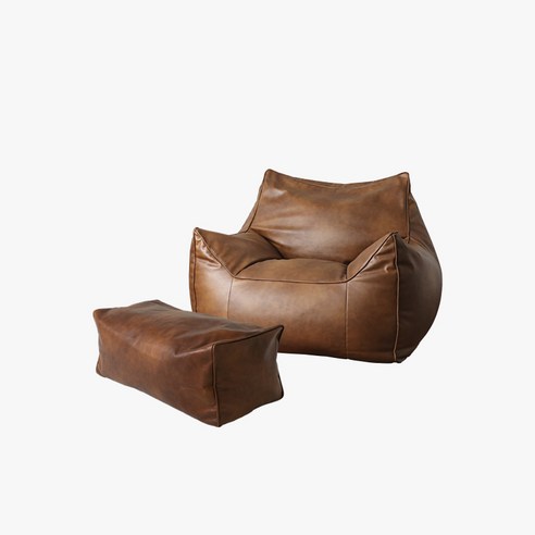 플래지어 톰 소프트 기능성 가죽 빈백 소파 리뷰